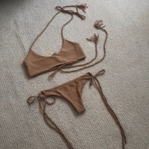 KAOHS Nude Swimsuit set